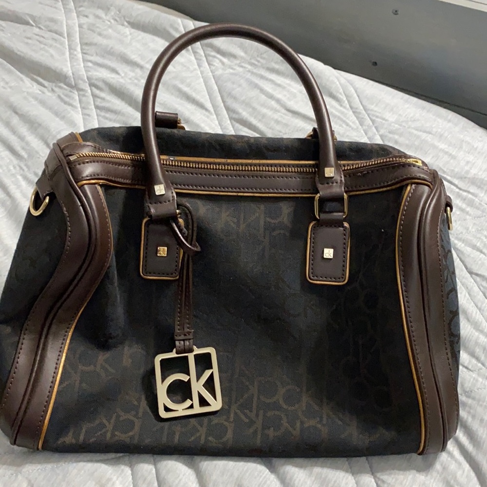 Calvin Klein brown tote